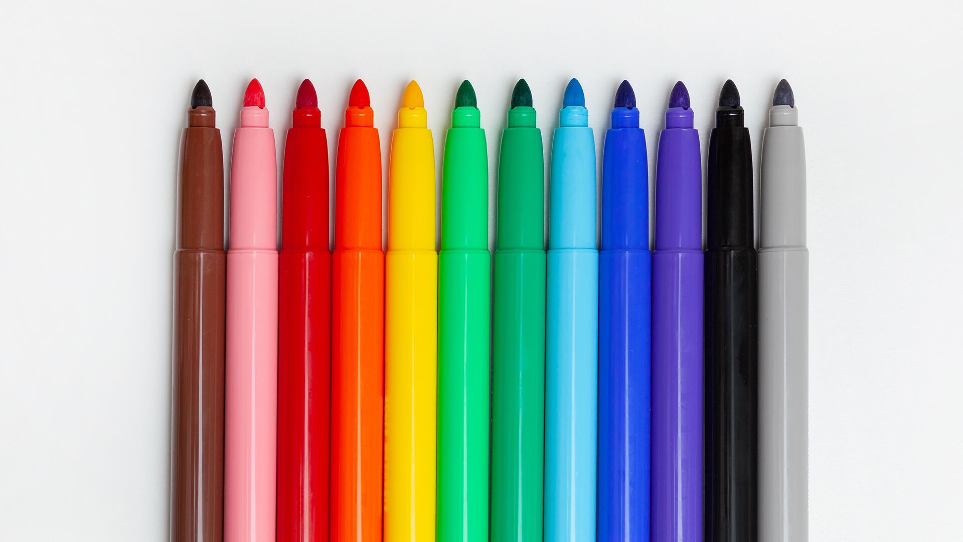 Filzstifte im Test: Wir haben 19 Sets getestet. Filzstifte im Test: Wir haben 19 Sets getestet.