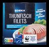 Edeka Thunfischfilets geschnitten, in eigenem Saft und Aufguss Edeka Thunfischfilets geschnitten, in eigenem Saft und Aufguss