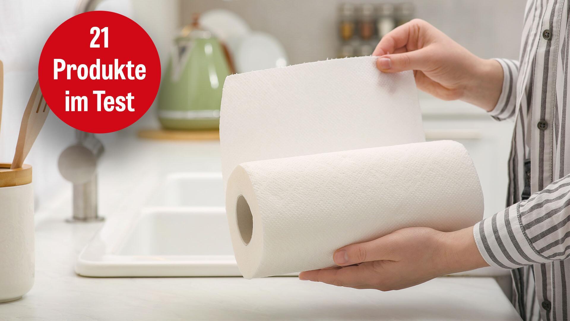 Küchenrollen im Test: Kontakt mit Lebensmitteln teils nicht ratsam Küchenrollen im Test: Kontakt mit Lebensmitteln teils nicht ratsam