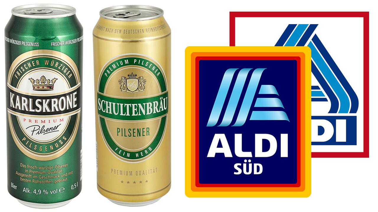 Aldi-Bier im Test: So schneiden Karlskrone und Schultenbräu ab