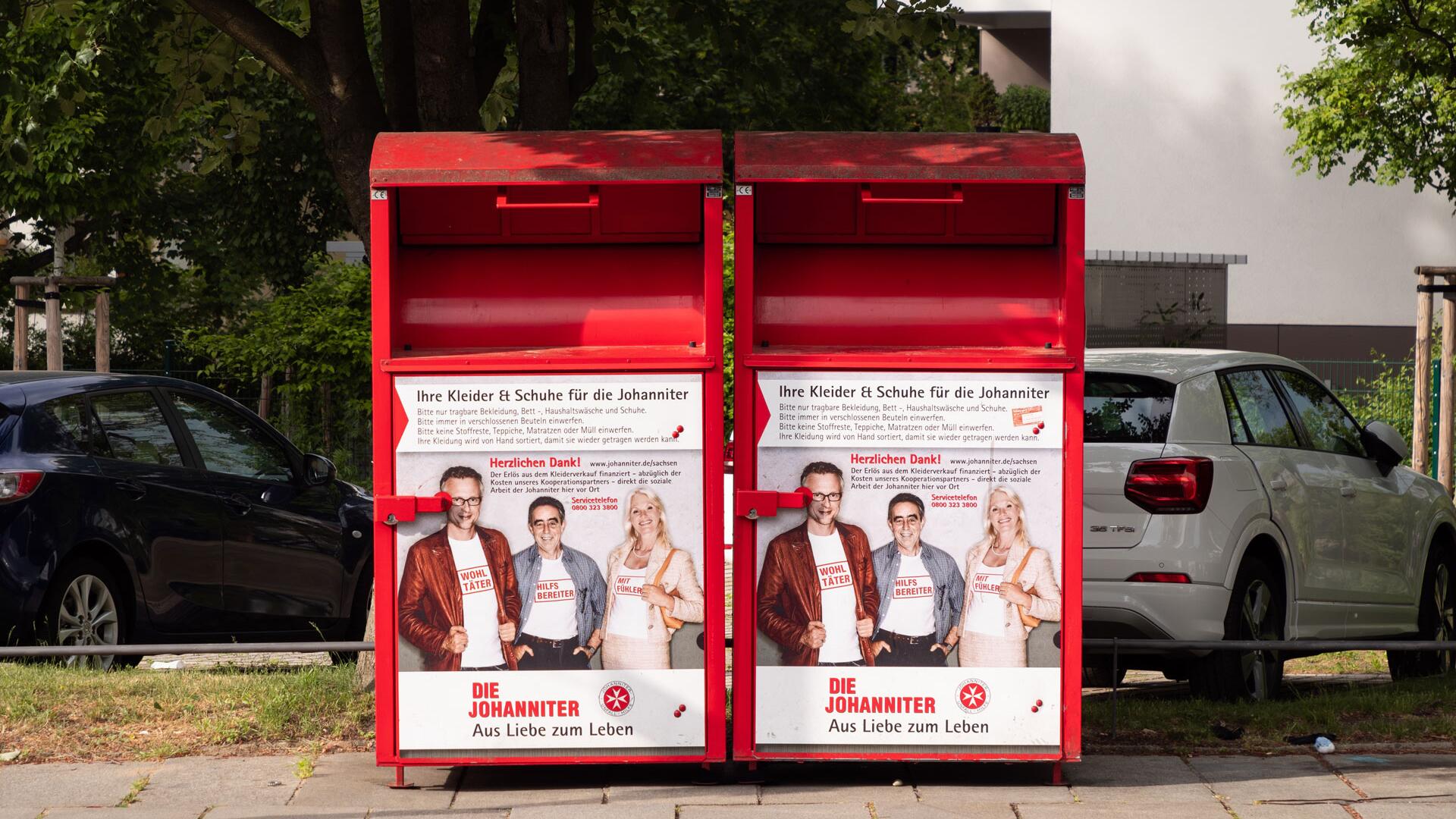 Altkleidercontainer verschwinden – Hilfswerke schlagen Alarm Altkleidercontainer verschwinden – Hilfswerke schlagen Alarm
