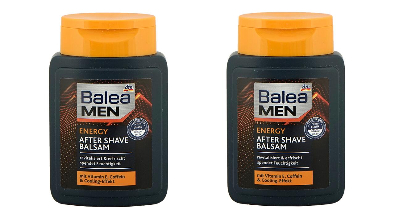 Balea-Aftershave-Balsam nun mit Rezyklatverpackung 