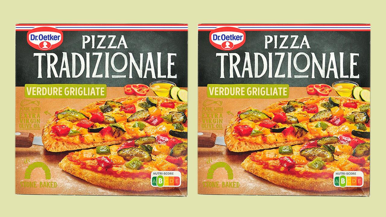 Die Dr. Oetker Pizza Tradizionale Verdure Grigliate schneidet in unserem Test nur mit "ausreichend" ab,