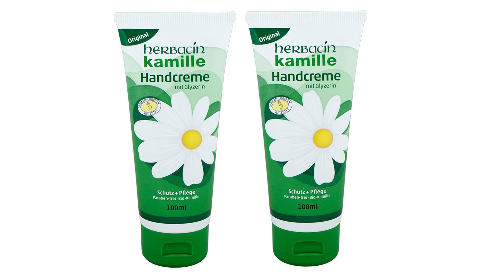 Herbacin Kamille Handcreme enthält keinen künstlichen Moschusduft mehr Herbacin Kamille Handcreme enthält keinen künstlichen Moschusduft mehr