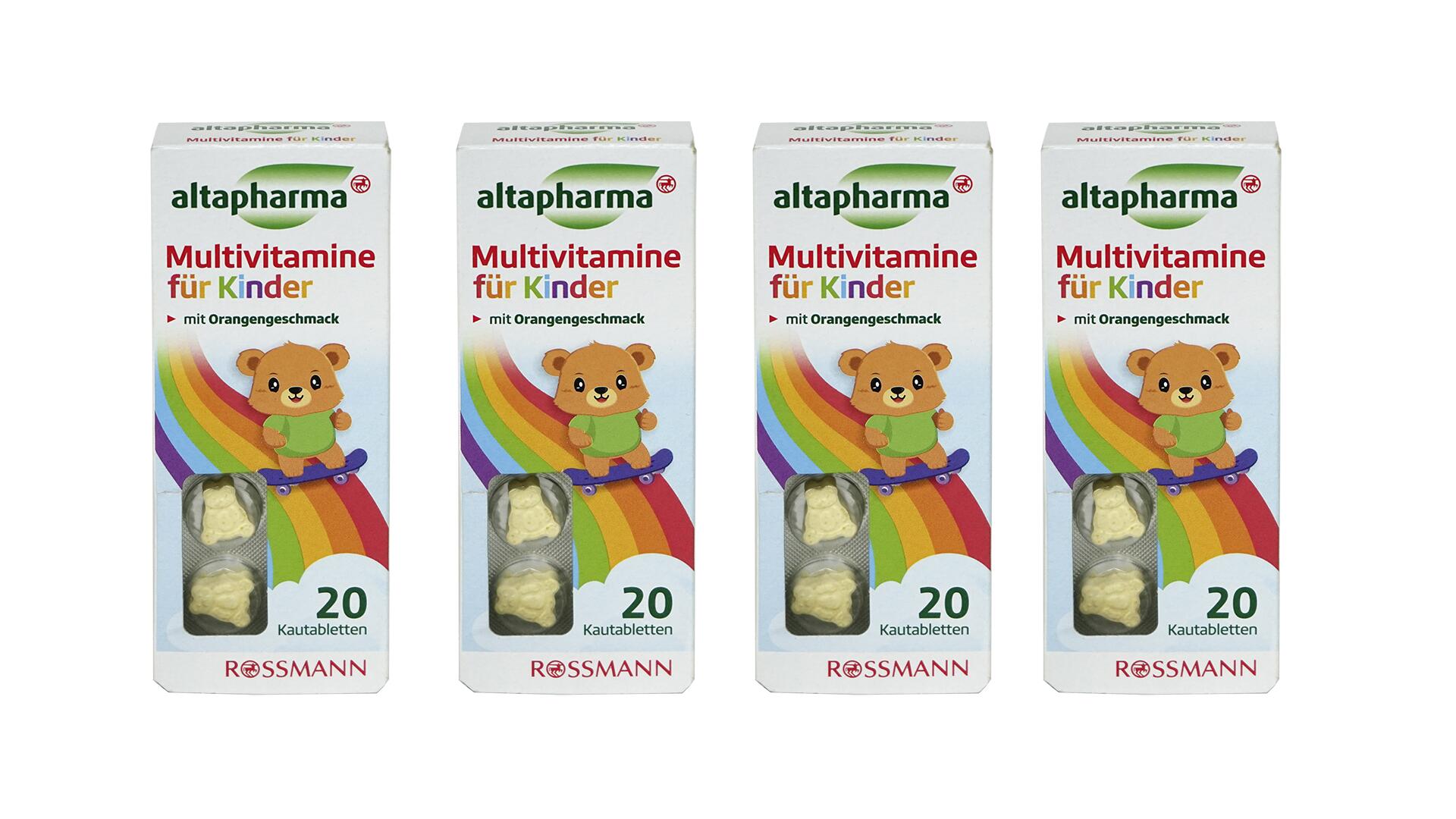 Die Multivitamine für Kinder von Rossmann sind nun befriedigend