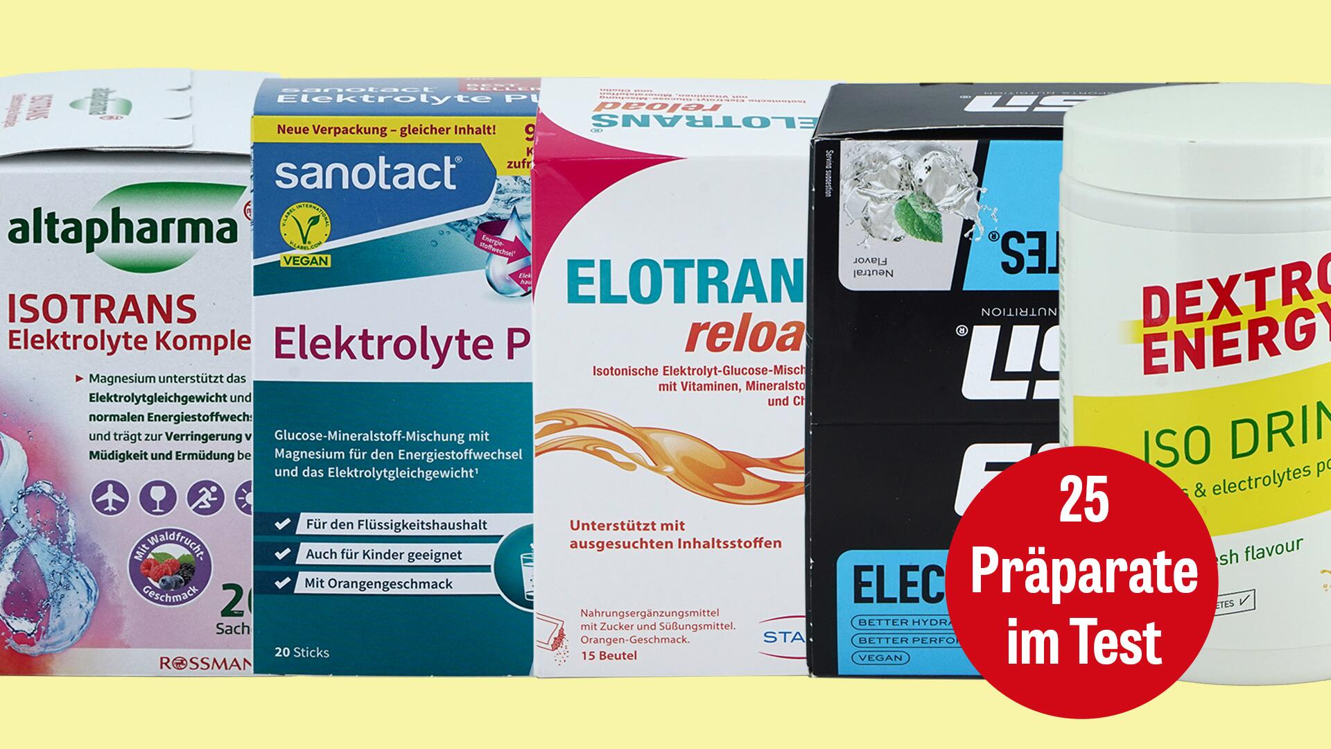 Elektrolyte: Wieso wir sie brauchen – und was Elektrolytpräparate taugen Elektrolyte: Wieso wir sie brauchen – und was Elektrolytpräparate taugen