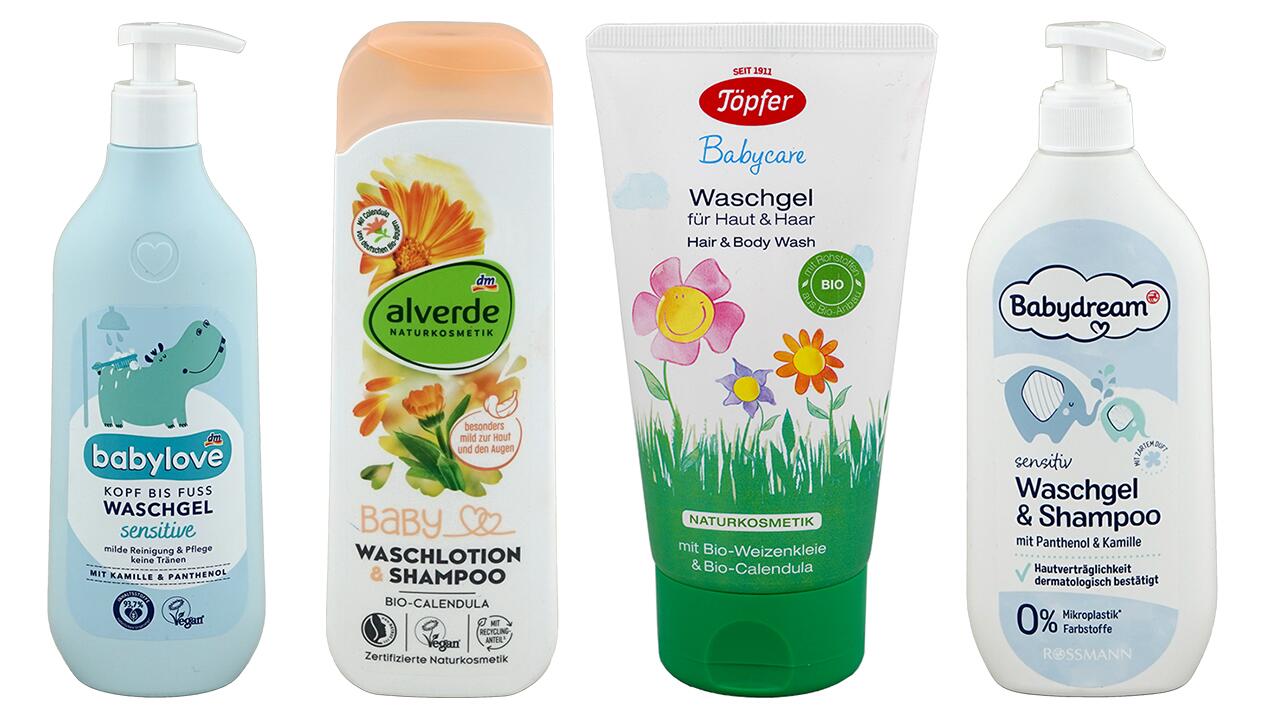 Im Test: 22 Waschlotionen und -gele für Babys