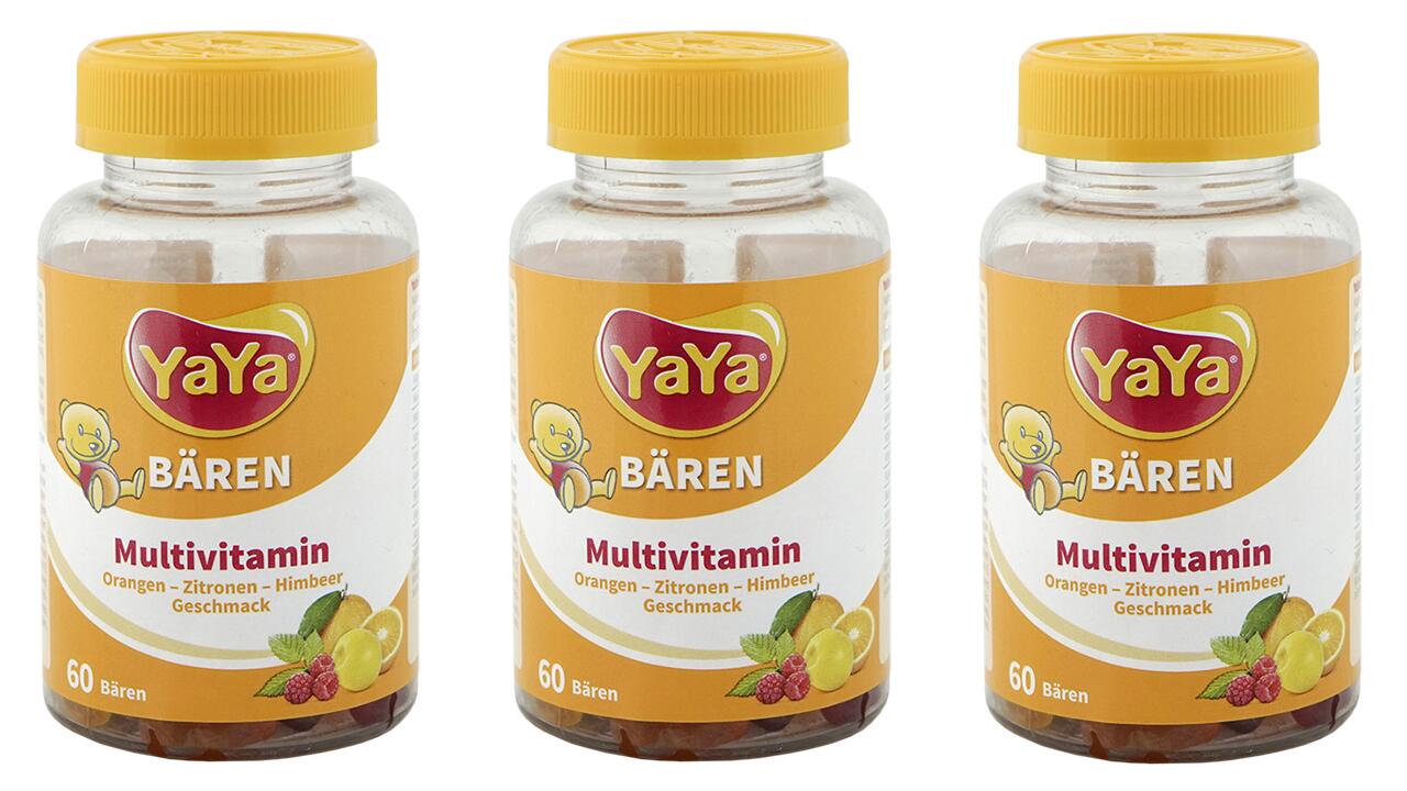 Kindermultivitamine von YaYa halten jetzt Höchstmengen ein