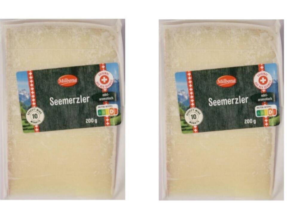 Lidl ruft ÖKO-TEST zurück: - Listerien Hartkäse könnte Käse enthalten