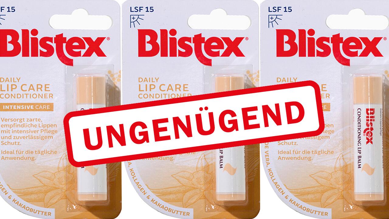 Lippenpflege im Test: Blistex enttäuscht