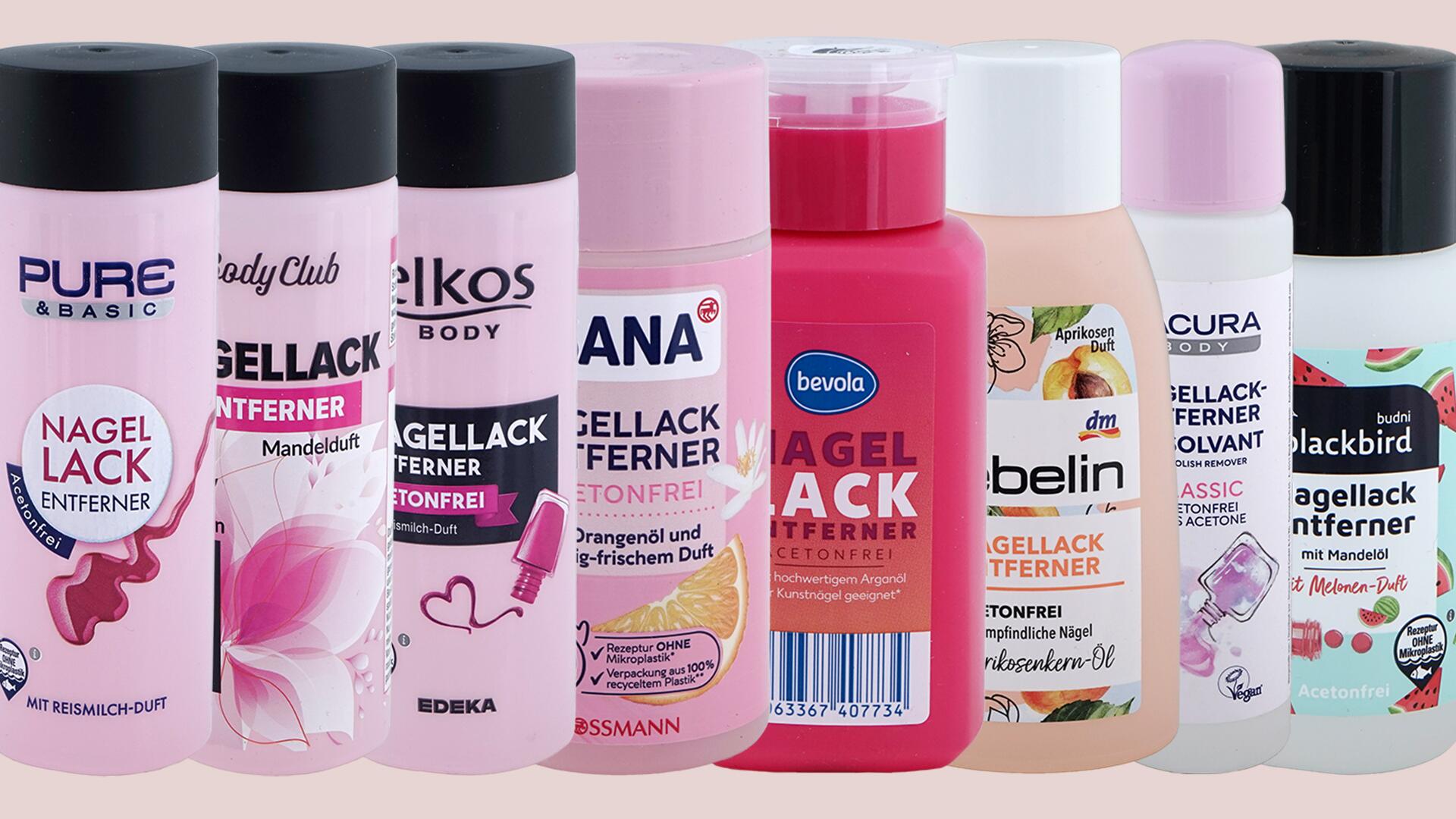 Viele Nagellackentferner erhalten Bestnote – und dennoch ist Vorsicht geboten Viele Nagellackentferner erhalten Bestnote – und dennoch ist Vorsicht geboten