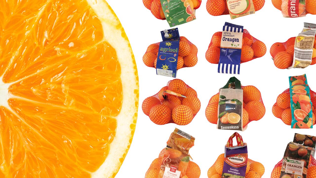 Test: Orangen - jeder im zweiten ÖKO-TEST in Frucht Pestizide