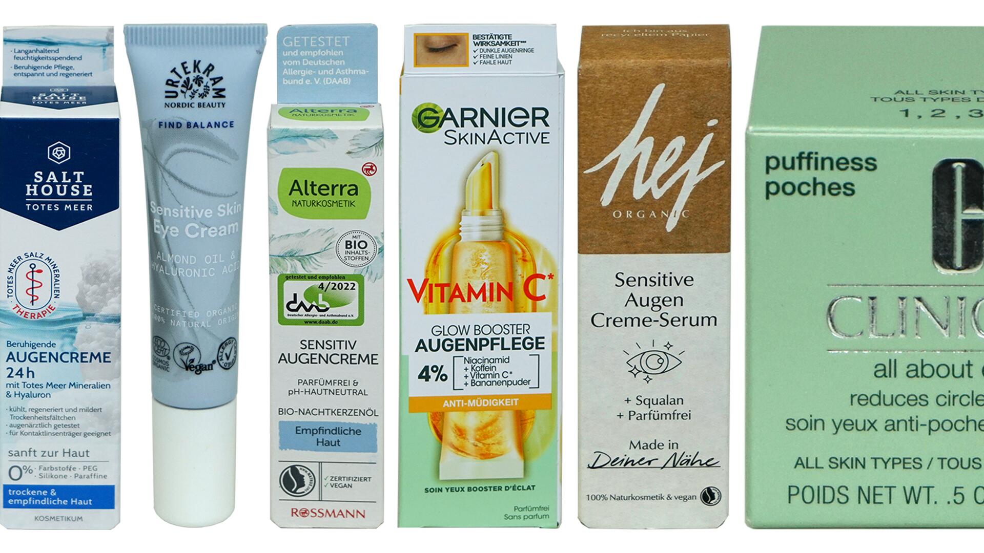 Augencremes im Test: Welche ist die beste Augencreme?