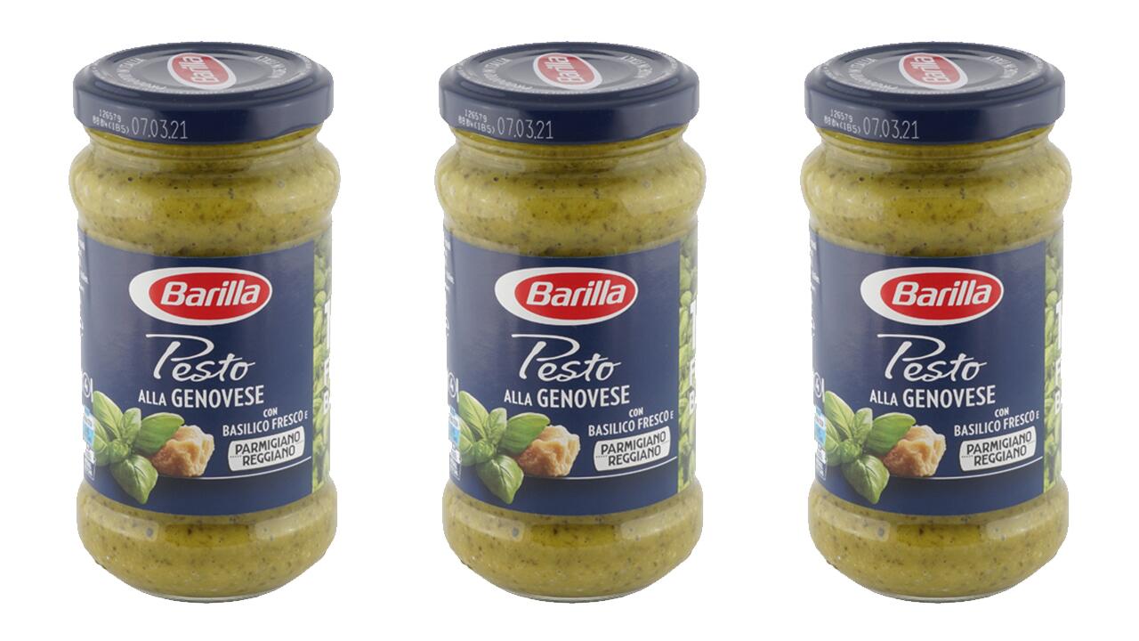 Pestizide und Mineralöl: Barilla-Pesto fällt im Test durch