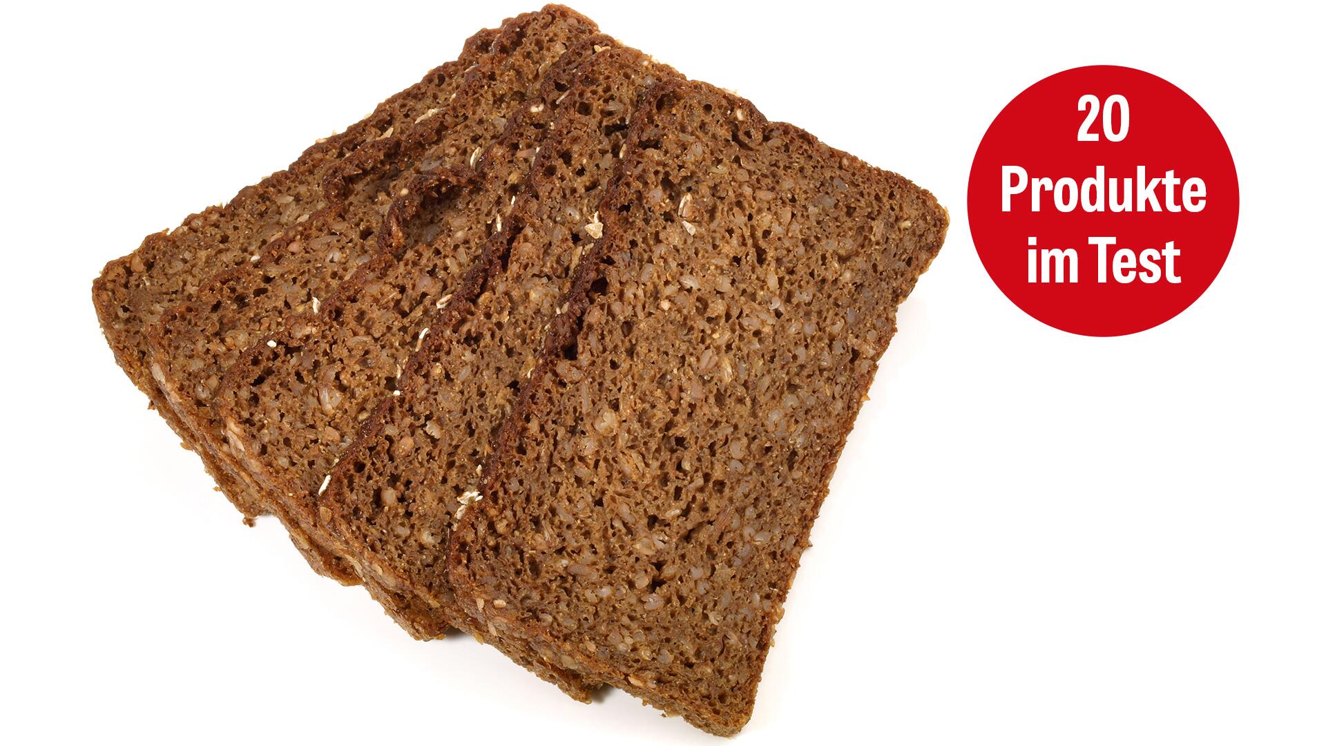 Abgepacktes Roggenvollkornbrot im Test: Nicht immer so gesund