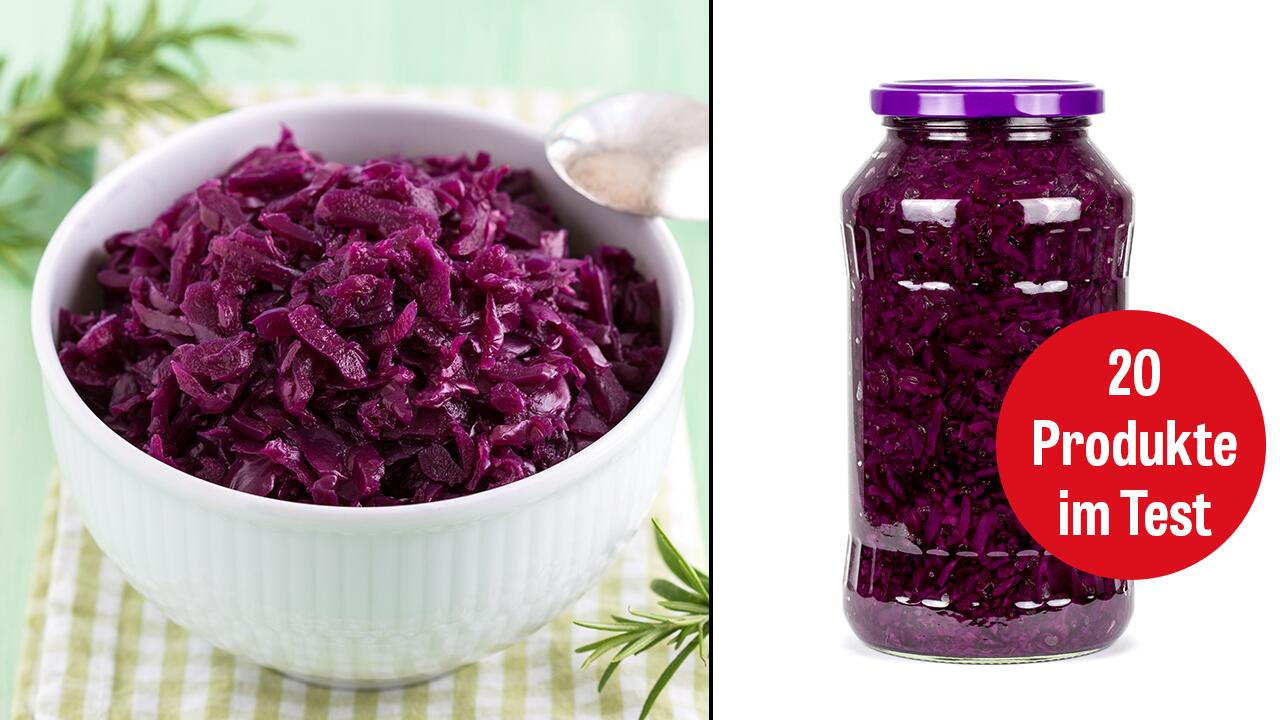 Rotkohl im Test: Wir haben 20-mal Rotkraut im Glas getestet.