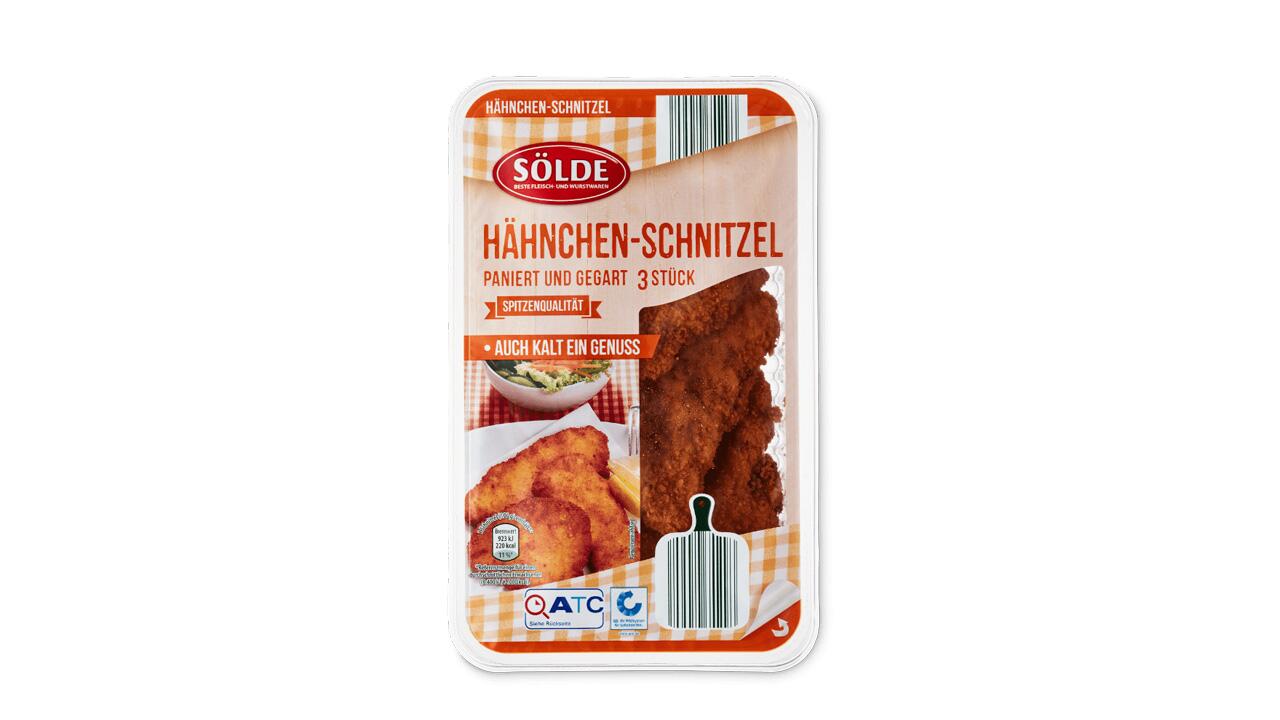 Rückruf bei Aldi: Hähnchen-Schnitzel können Glassplitter enthalten