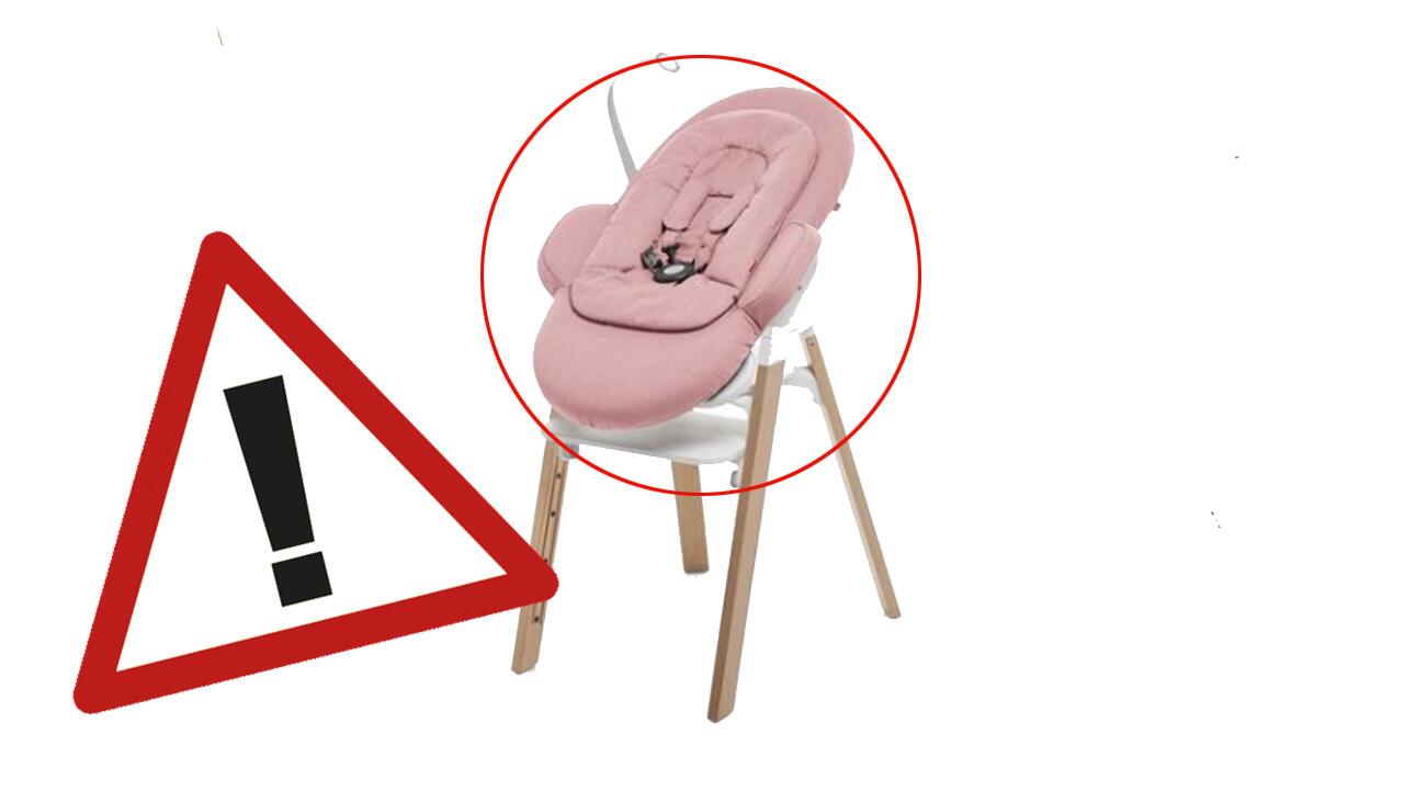 Rückruf wegen Verletzungsgefahr: Stokke ruft Babywippen zurück