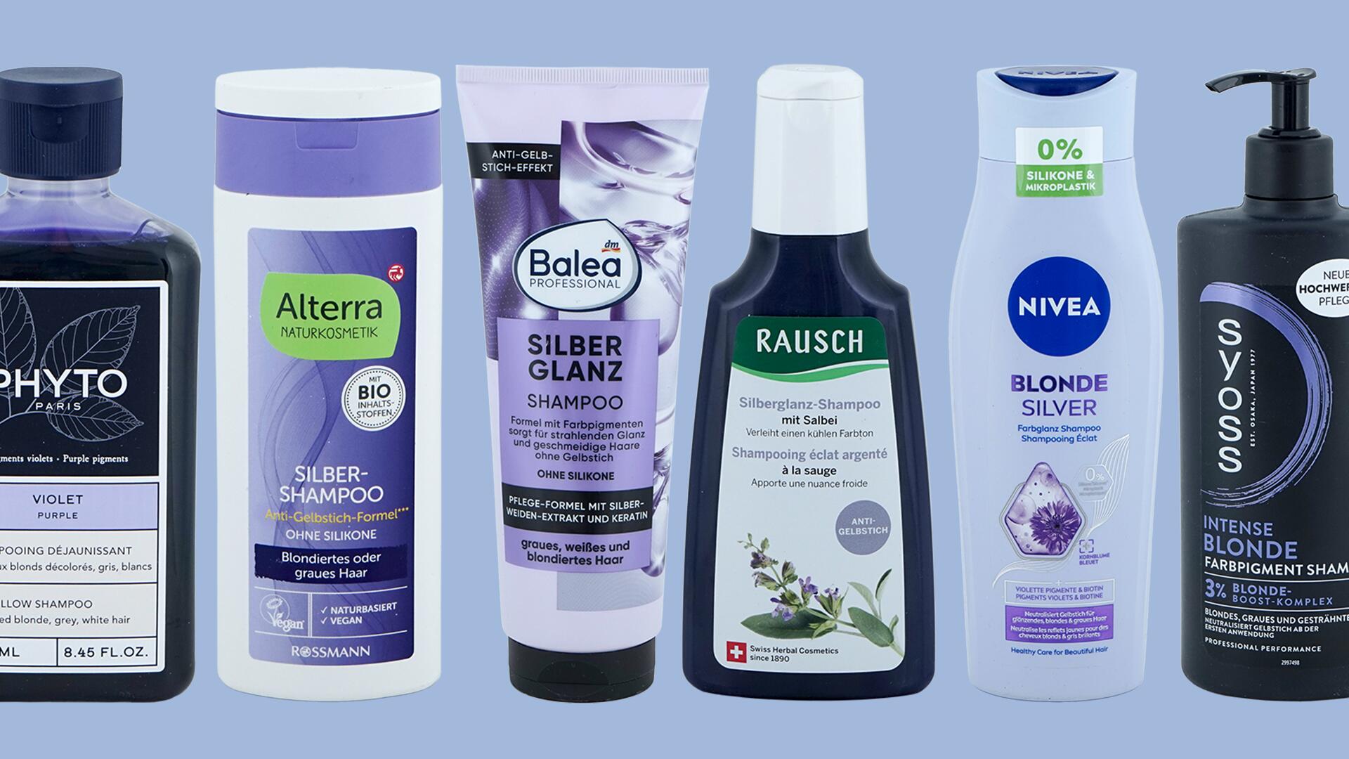 Silbershampoos im Test: Nicht alle bringen den gewünschten Effekt Silbershampoos im Test: Nicht alle bringen den gewünschten Effekt