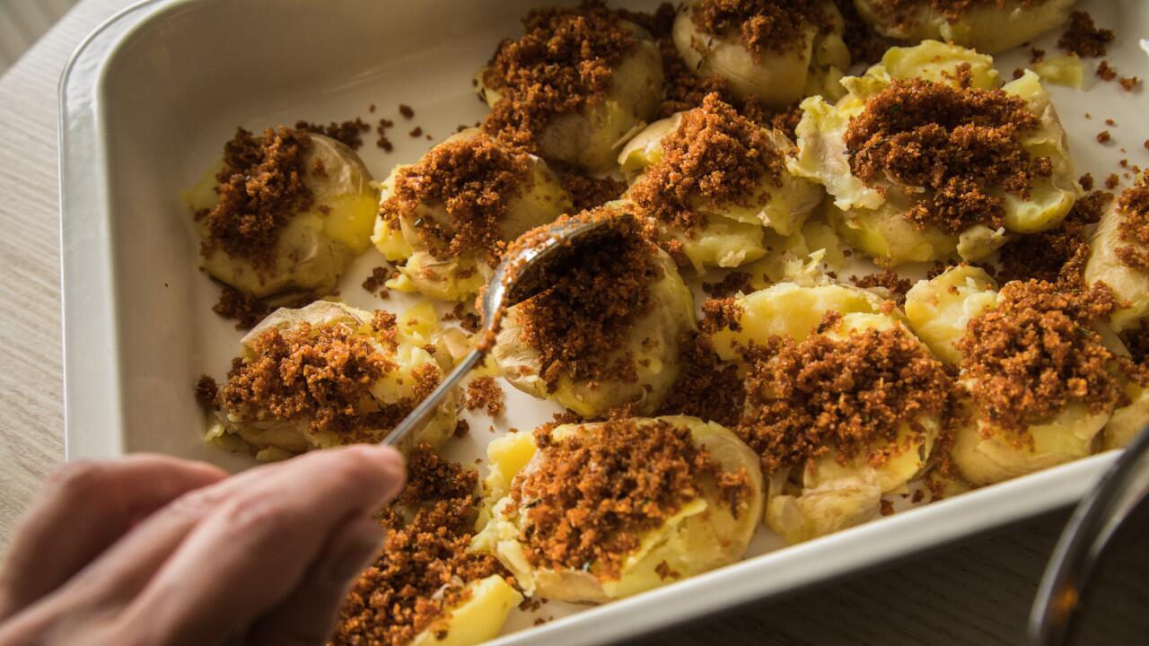 Smashed Potatoes - kennen Sie das Trend-Kartoffelgericht?