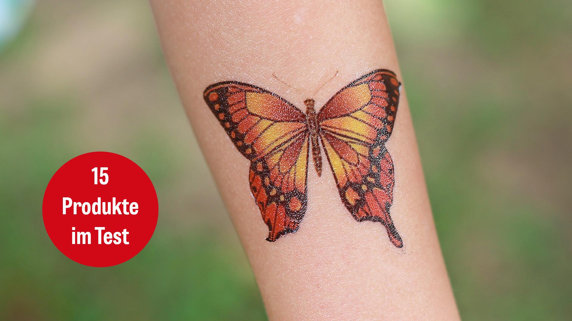 Sind Kindertattoos gesund? Bedenkliche Stoffe in fast allen Klebetattoos im Test