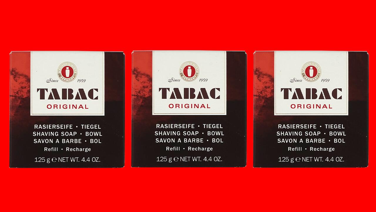 "Ungenügend": Tabac Original Rasierseife fällt im Test durch