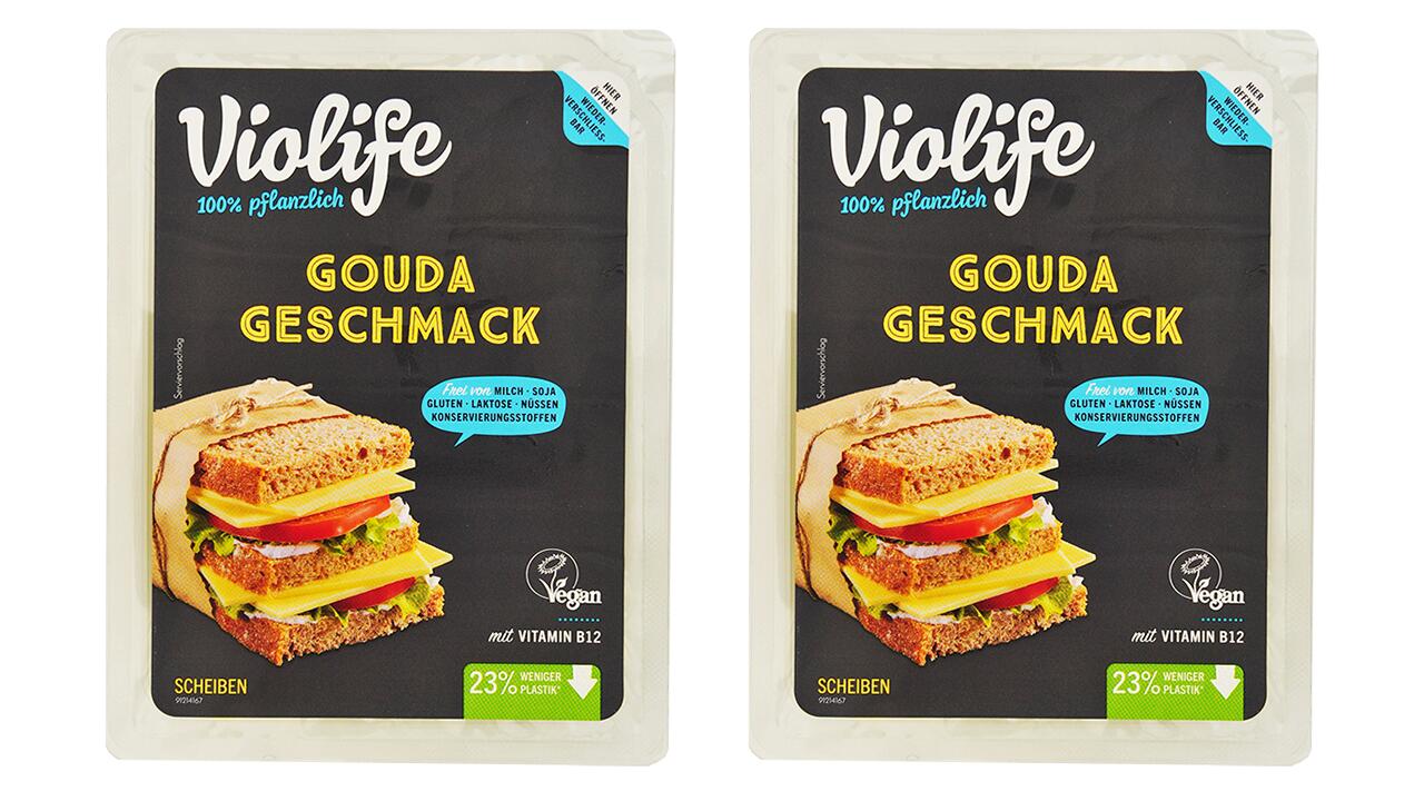 Violife Gouda Geschmack: So schlägt sich das Produkt im Test. 