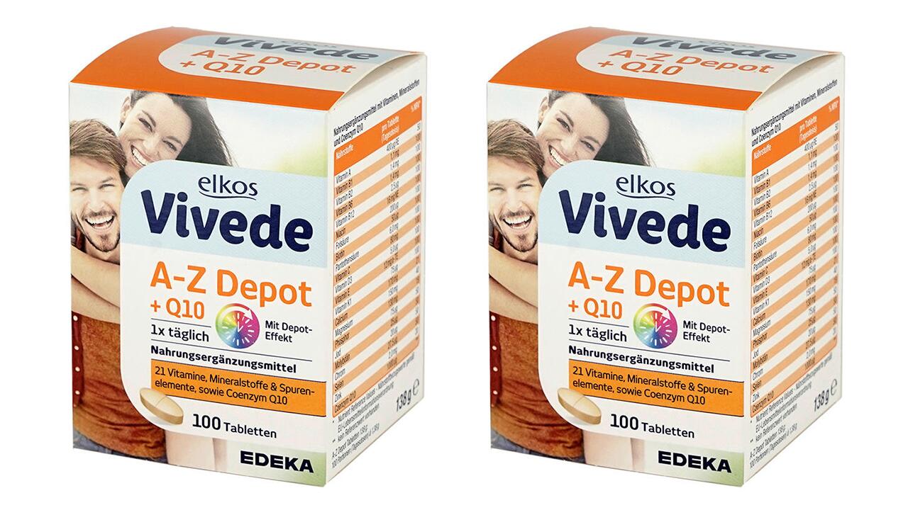 Vitamintabletten von Elkos nach Test mit weniger Vitamin A