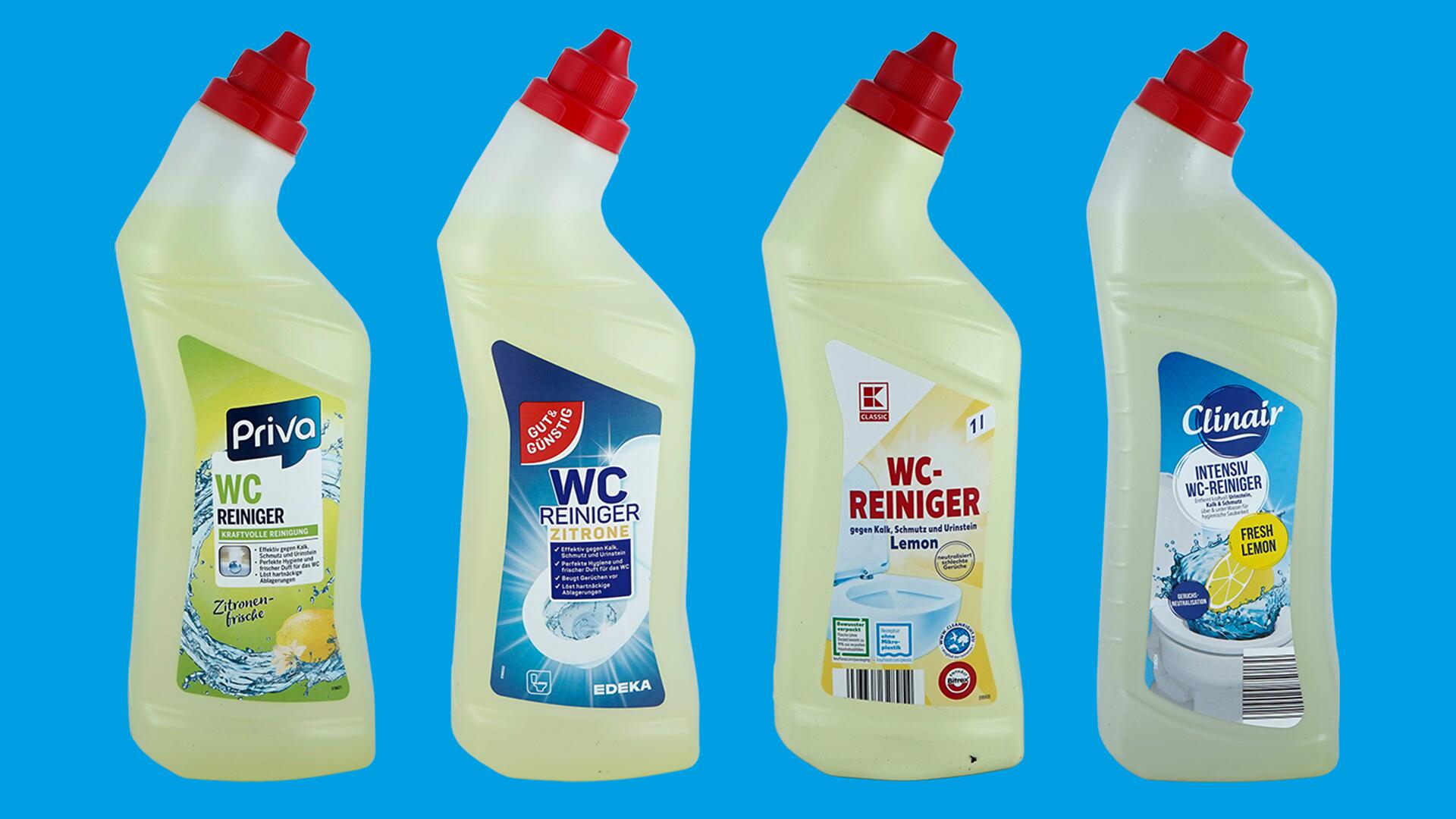 WC-Reiniger: Welche reinigen im Test zufriedenstellend? WC-Reiniger: Welche reinigen im Test zufriedenstellend?