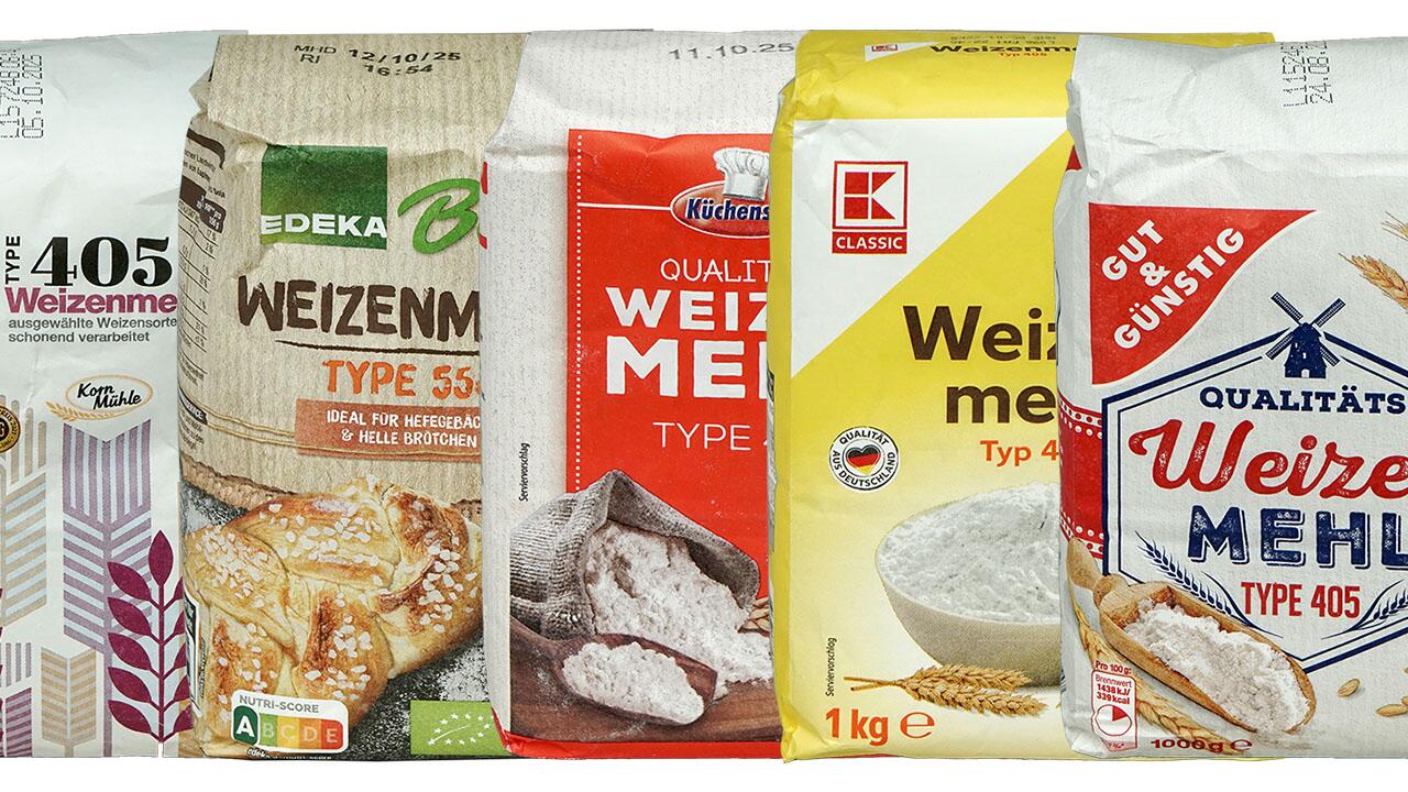 Weizenmehl-Test: Wie schlagen sich die 30 Mehle im Test? 