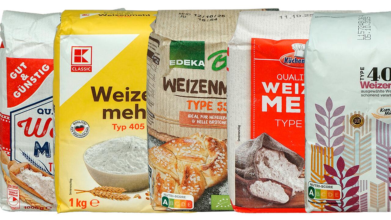 Weizenmehl im Test: Wie schlagen sich unsere 30 Mehle im Test? 