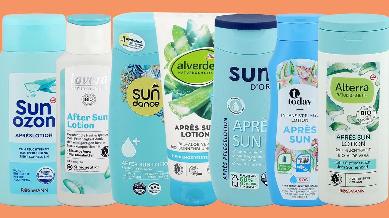 Welche After-Sun-Produkte können im Test überzeugen?