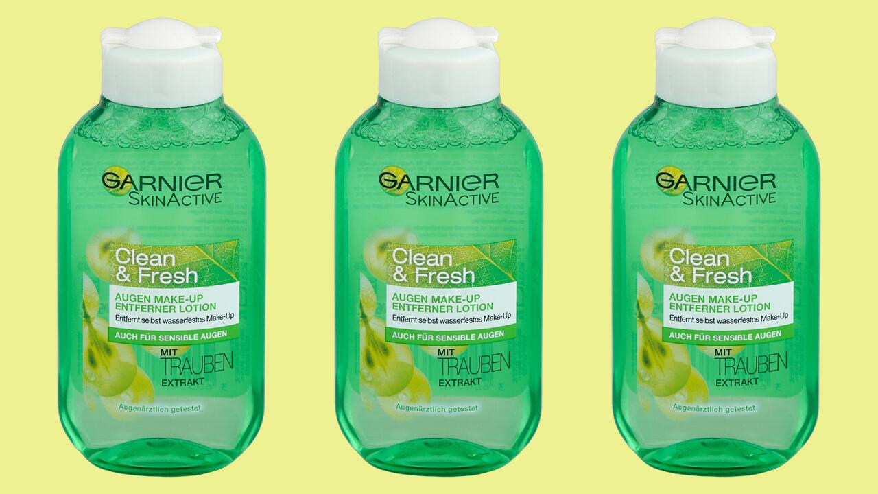 Wenig hautfreundlich: Augen-Make-up-Entferner von Garnier ist Testverlierer