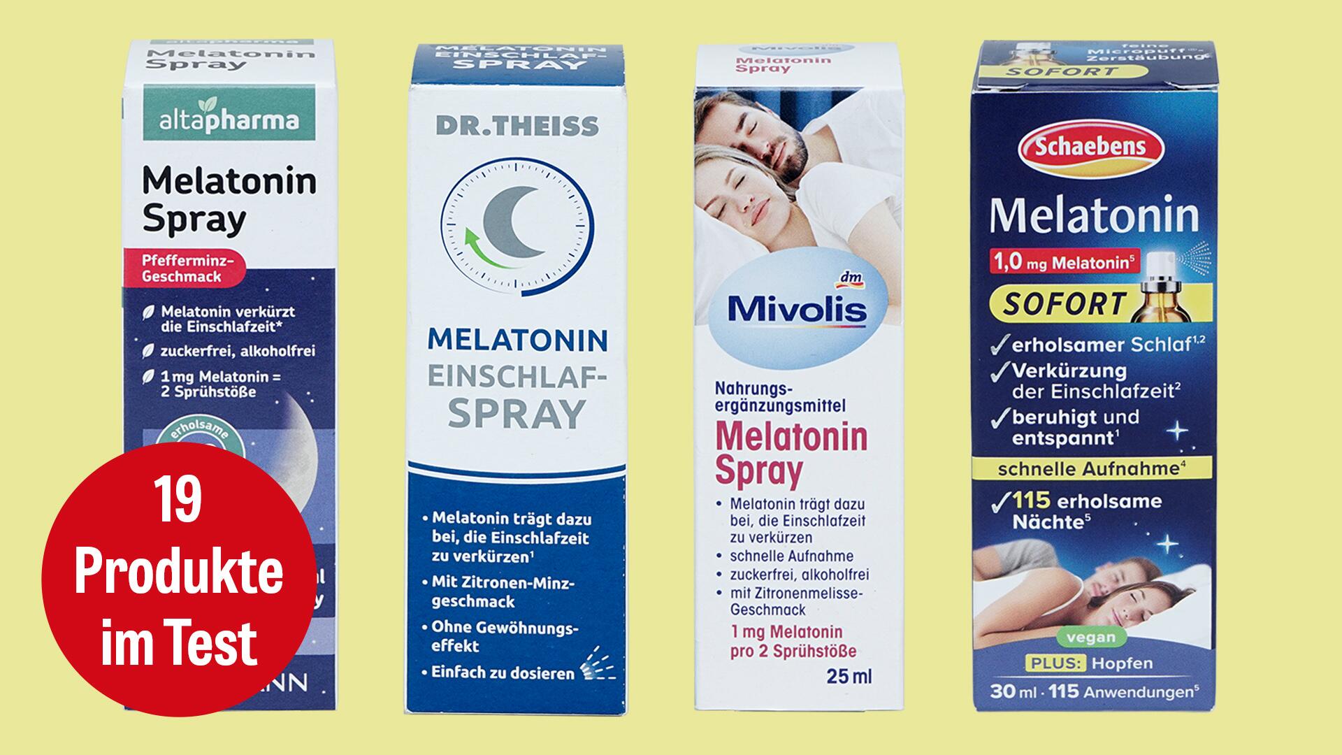 Kann man Melatonin bedenkenlos einnehmen? – 19 Sprays im Test Kann man Melatonin bedenkenlos einnehmen? – 19 Sprays im Test