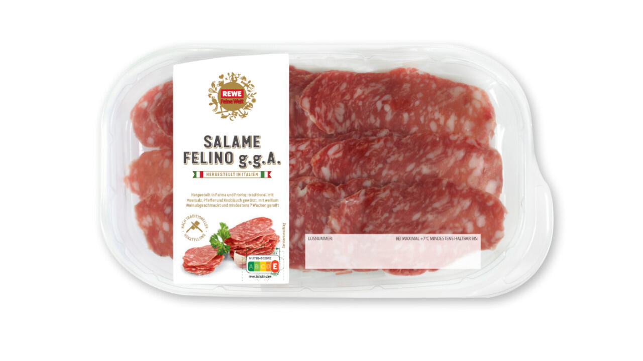 Diese Salami wird bei Rewe zurückgerufen.