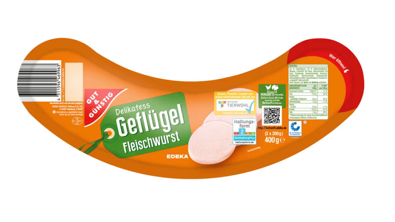 Dringender Wurst-Rückruf bei Edeka und Marktkauf