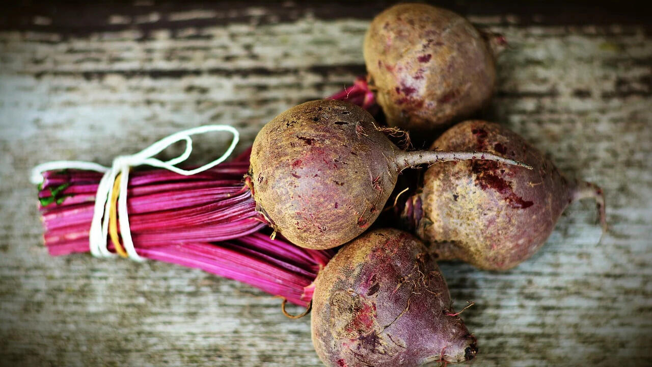 Rote Bete ist ein Wintergemüse, das roh oder gekocht essbar ist.