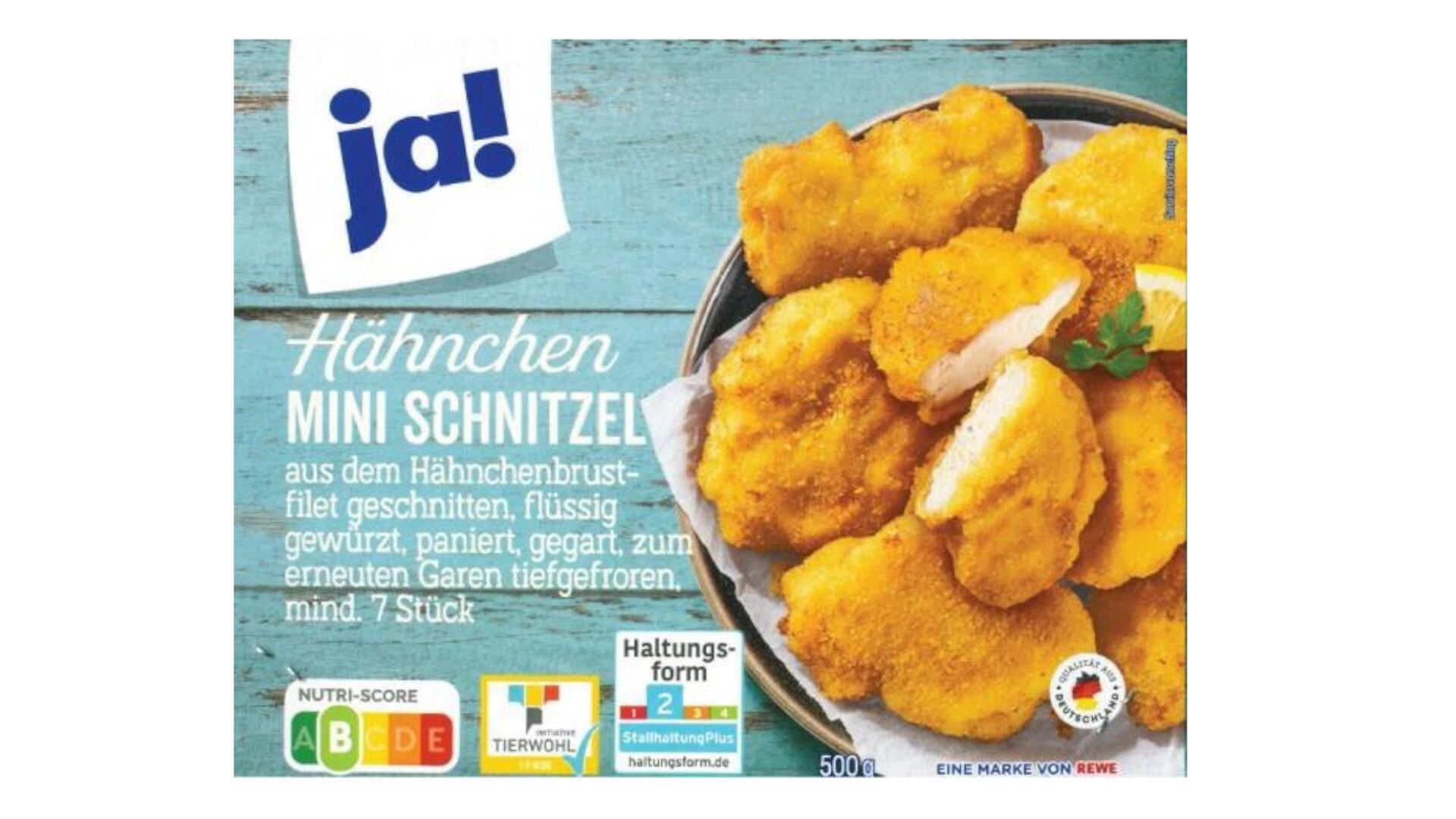 Ja! Hähnchen-Mini-Schnitzel