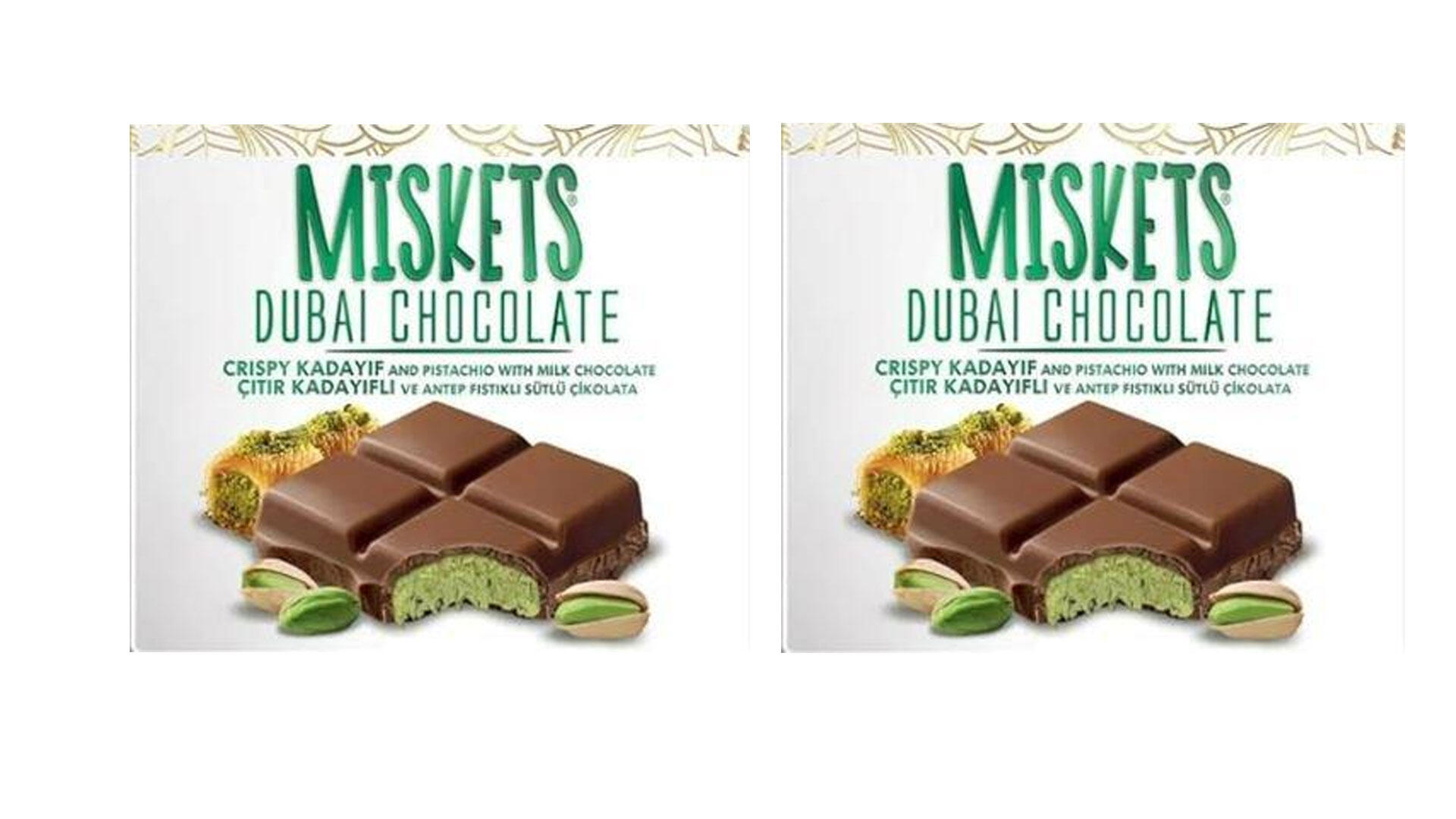 Rückruf: Sesam in Miskets Dubai Chocolate nicht deklariert