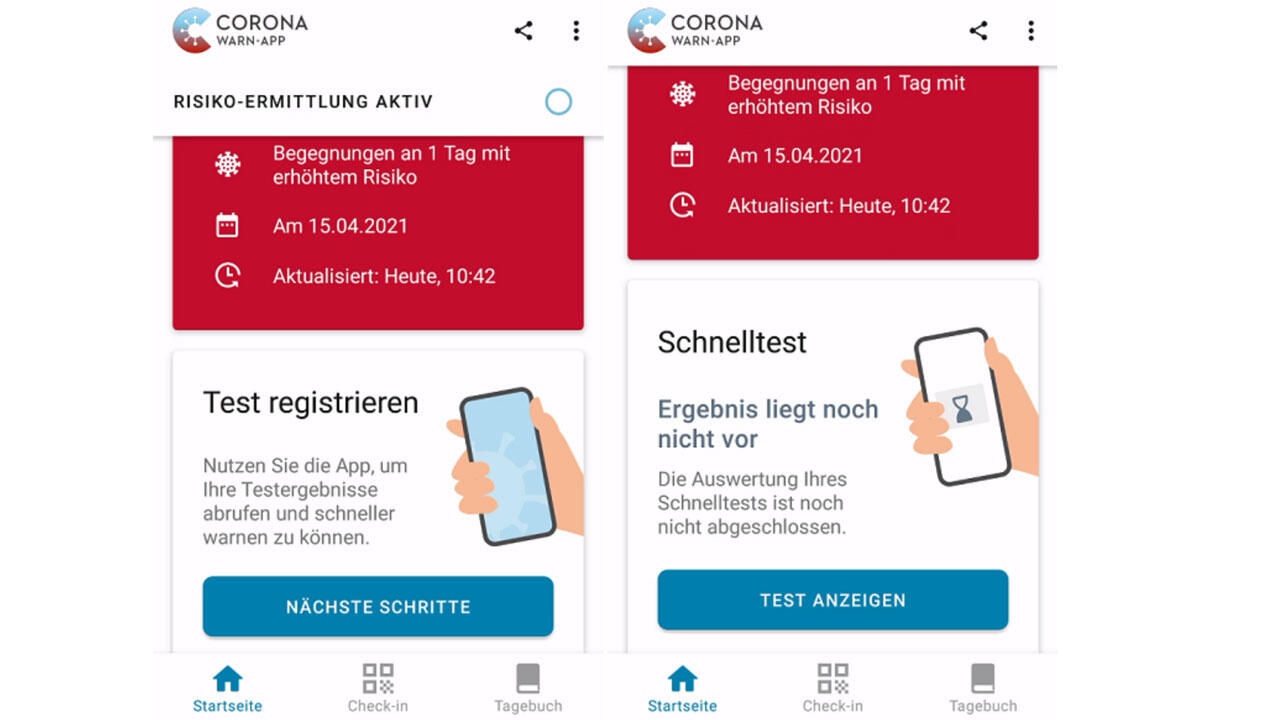 Corona Warn App Mit Neuer Funktion Anzeige Von Schnelltests Oko Test