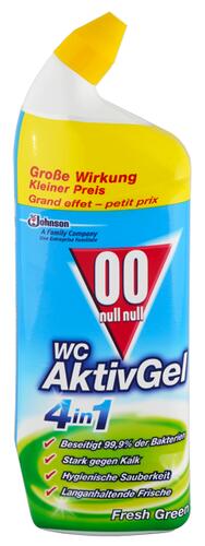 00 Null Null WC Aktiv Gel 4 in 1 Fresh Green