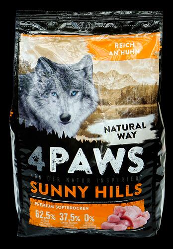 4Paws Sunny Hills Premium Softbrocken Huhn