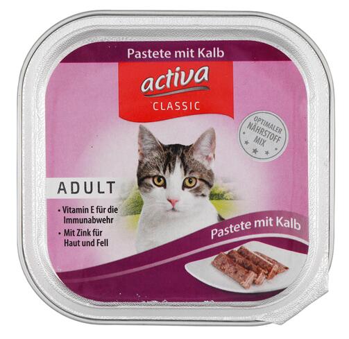 Activa Classic Adult Pastete mit Kalb