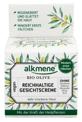 Alkmene Bio Olive Reichhaltige Gesichtscreme