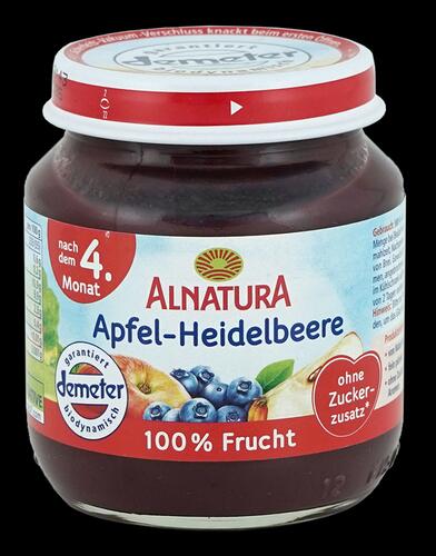 Alnatura Apfel-Heidelbeere, Demeter 