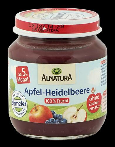 Alnatura Apfel-Heidelbeere, Demeter