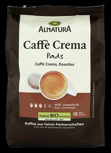 Alnatura Caffè Crema Pads, 18 Pads