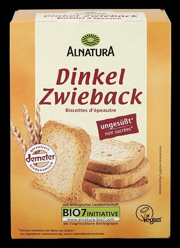 Alnatura Dinkel Zwieback, Demeter