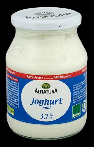 Alnatura Joghurt Mild, 3,7% Fett, Bioland