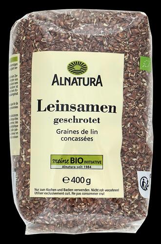 Alnatura Leinsamen geschrotet